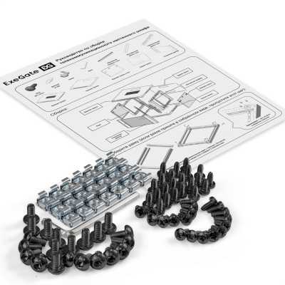 телекоммуникационный шкаф ExeGate EC-WM-15U.450.M.BLACK EX300256RUS