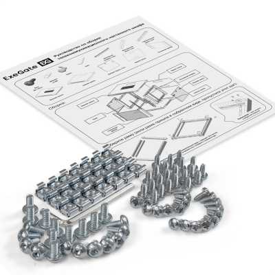 телекоммуникационный шкаф ExeGate EC-WM-15U.450.M.GREY EX300257RUS