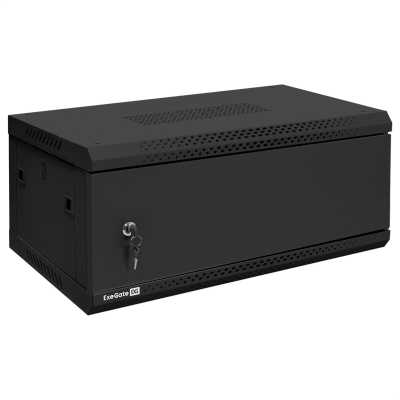 телекоммуникационный шкаф ExeGate EC-WM-4U.450.M.BLACK EX300252RUS