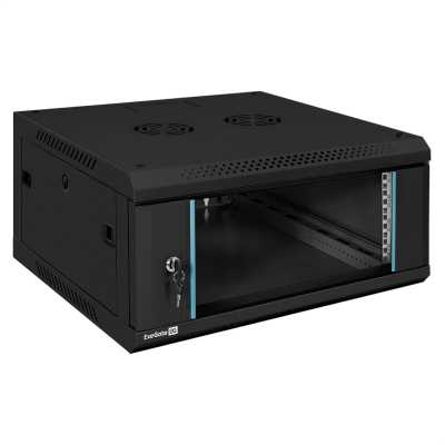 телекоммуникационный шкаф ExeGate EC-WM-4U.600.G.BLACK EX300262RUS