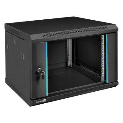 телекоммуникационный шкаф ExeGate EC-WM-6U.450.G.BLACK EX298605RUS