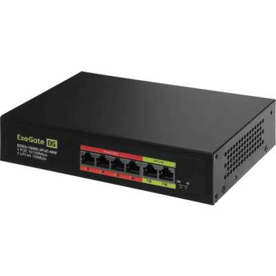 Exegate EDES-1006D.4PoE-48W