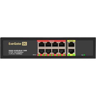 ExeGate EDGS-1010D.8PoE-120W EX299023RUS