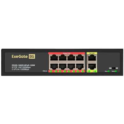 Exegate EDGS-1082D.8PoE-120W