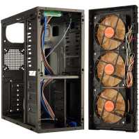 Exegate EVO-7216 Black-Blue Light 700W