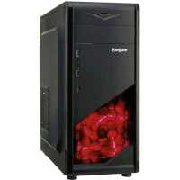 корпус Exegate EVO-8207 Black-Red Light без БП