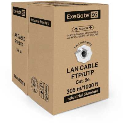 ExeGate UTP-2-C5e-CU-S24-IN-PVC-GY-305-FLUKE EX281821RUS