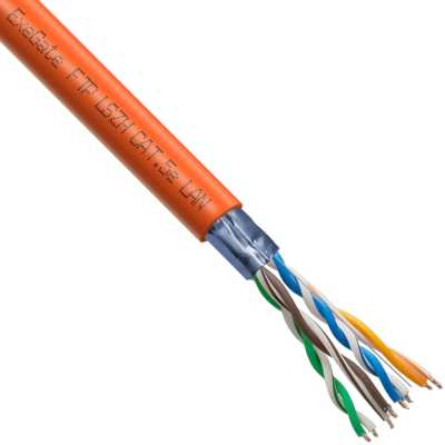 витая пара ExeGate FUTP4-C5e-CU-S24-IN-LSZH-OR-305-FLUKE EX289280RUS