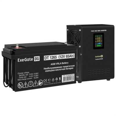 ИБП ExeGate FineSine SX-500.LCD.AVR.2SH EX296502RUS