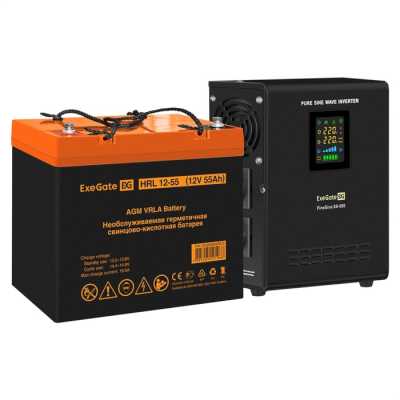 ИБП ExeGate FineSine SX-800.LCD.AVR.2SH EX296524RUS