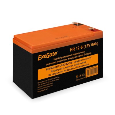 батарея для UPS Exegate HR 12-6