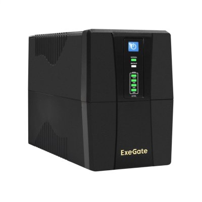 ИБП Exegate Power Back BNB-1000.LED.AVR.2SH.RJ.USB