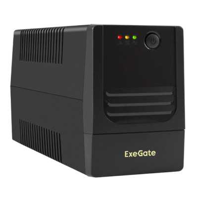 ИБП ExeGate Power NB-1000.LED.AVR.4C13.USB EX299491RUS