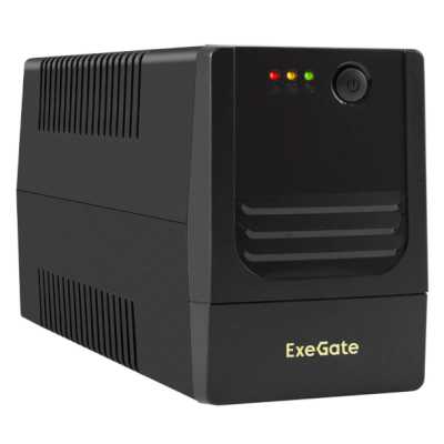 ИБП ExeGate Power NB-650.LED.AVR.4C13.USB EX299483RUS