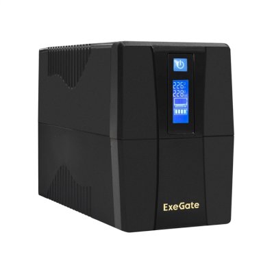 ИБП Exegate Power Smart ULB-1000.LCD.AVR.4C13.RJ.US