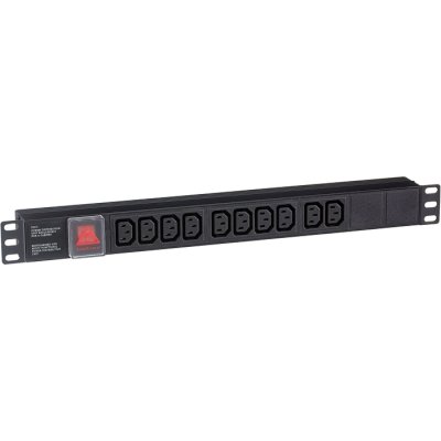 блок розеток ExeGate ServerPro PDU-19H001 Al-10C13-C14-SW