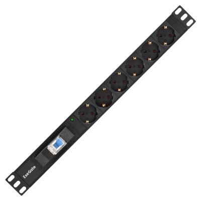 Exegate ServerPro PDU-19H610 Al-6S-EU2.5-1P