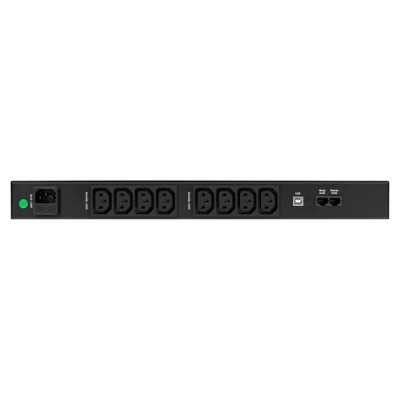 Exegate ServerRM UNL-1200.LCD.AVR.8C13.RJ.USB.1U