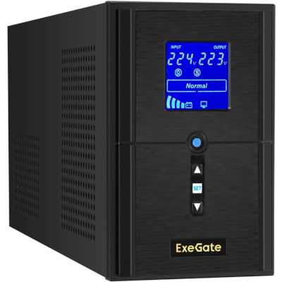 ИБП Exegate SineTower SN-1500.LCD.AVR.2SH.1C13.USB