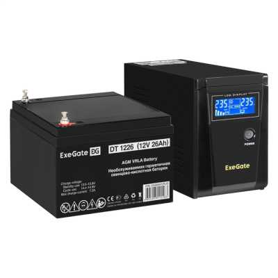 ИБП ExeGate SineTower SZ-600.LCD.AVR.1SH EX296766RUS
