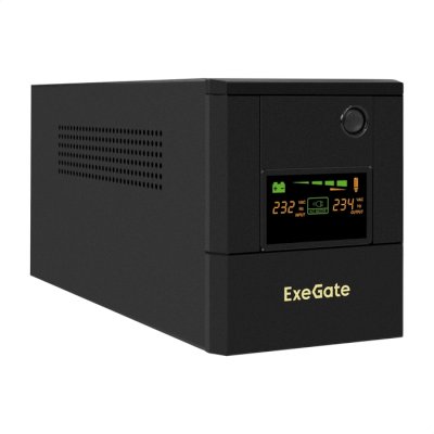 ИБП Exegate Smart LB-2000.LCD.AVR.4SH.USB EX299822RUS