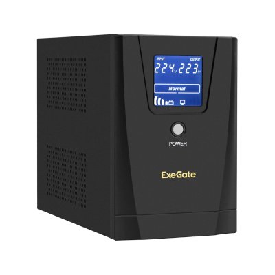 ИБП ExeGate SpecialPro Smart LLB-1600.LCD.AVR.C13.RJ.USB