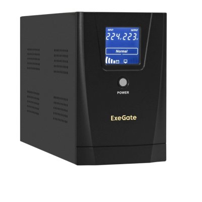 ИБП Exegate SpecialPro Smart LLB-2000.LCD.AVR.1SH.2C13.RJ.USB