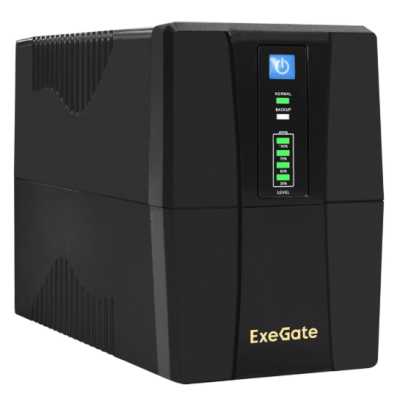 ИБП Exegate SpecialPro UNB-600.LED.AVR.4C13.RJ.USB