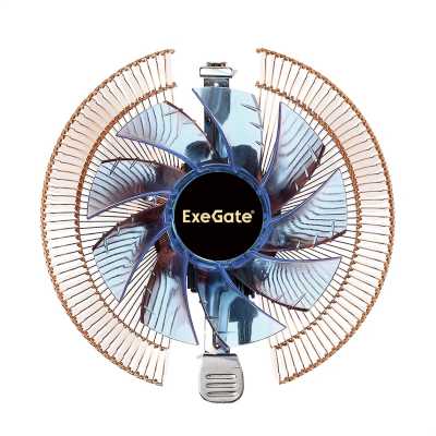кулер Exegate Wizard EE91-PWM.Cu.BLUE EX286154RUS