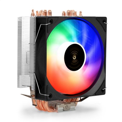 кулер ExeGate Wizard EXX600-PWM.FRGB EX299608RUS