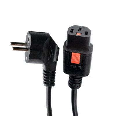 Filum FL-PC-CEE7/7-C13F-C1-3.0-BK