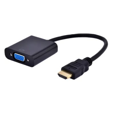 кабель Flexis FL-HDMI-VGA-0.25M-BK