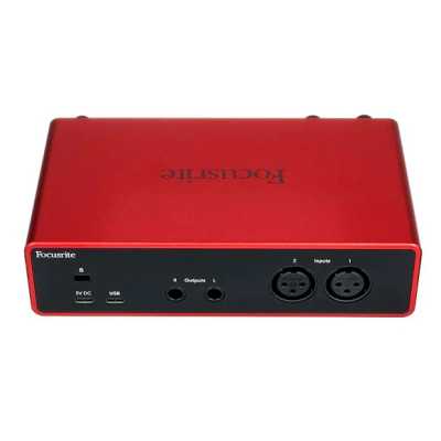 звуковая карта Focusrite Scarlett 2i2 4th Gen