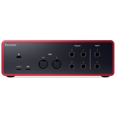 звуковая карта Focusrite Scarlett 4i4 4th Gen