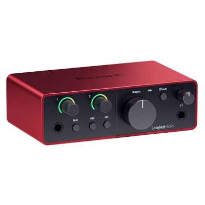 Focusrite Scarlett Solo 4th Gen