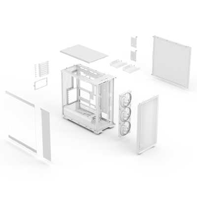 Fractal Design Epoch XL TG RGB Clear Tint White FD-C-EPO1X-05