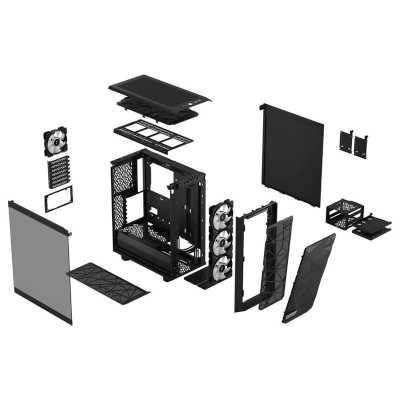 корпус Fractal Design Meshify 2 Compact RGB Black FD-C-MES2C-06