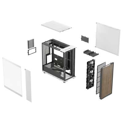 корпус Fractal Design North XL RC Chalk TG Clear FD-C-NOR1X-06