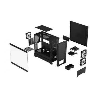 Fractal Design PoP Air RGB Black TG FD-C-POR1A-06