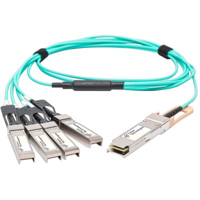 кабель Future Technologies FT-QSFP28/4SFP28-CABA-3