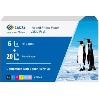 чернила G&G GG-108-260G-4X6-20