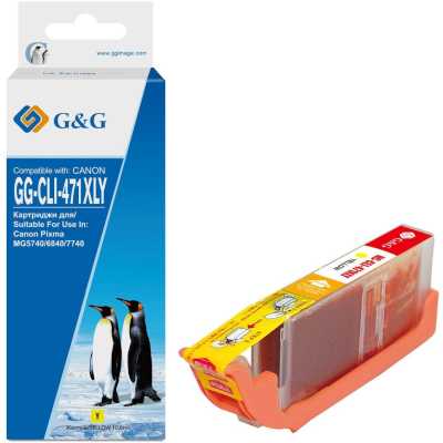 картридж G&G GG-CLI-471XLY