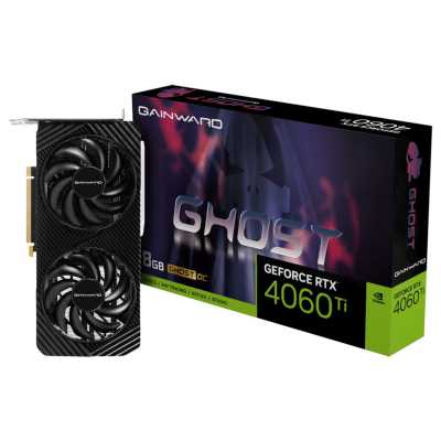 Gainward nVidia GeForce RTX 4060 Ti Ghost OC 8Gb NE6406TT19P1-1060B