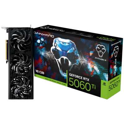 видеокарта Gainward nVidia GeForce RTX 5060 Ti Python III 16G NE7506T019T1-GB2061T
