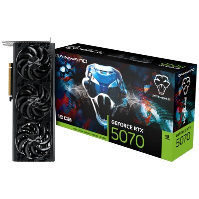 видеокарта Gainward nVidia GeForce RTX 5070 Python III 12G NE75070019K9-GB2050T