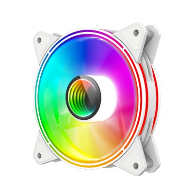 кулер GameMax FN-12Rainbow-Q-Infinity White