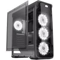 корпус GameMax StarLight Black-White