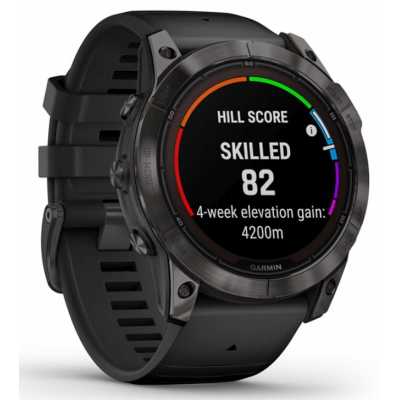 смарт часы Garmin Fenix 7x Pro Sapphire Solar Edition 010-02778-11