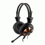 гарнитура A4Tech HS-28 Black/Orange