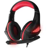 гарнитура Crown CMGH-2100 Black-Red